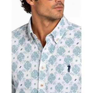 William Murray Golf Limited Edition Golf King Of Clubs L/S Button Down Shirt L